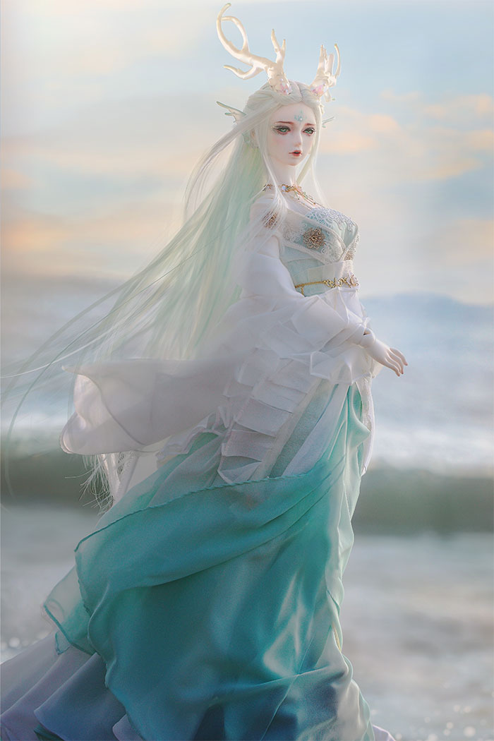 龙魂人形社上古传说上古神兽·龙女3分大女古风BJD娃娃_上古传说_龙魂